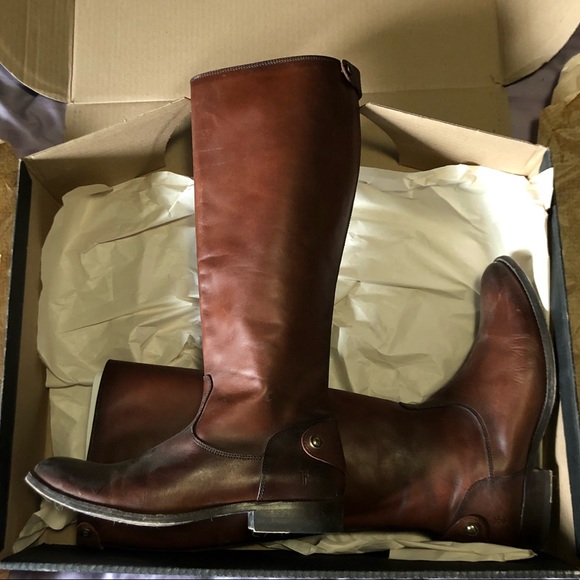 Frye Leather Boots Knee High-WILL TRADE FRYE BOOTS - Picture 7 of 12